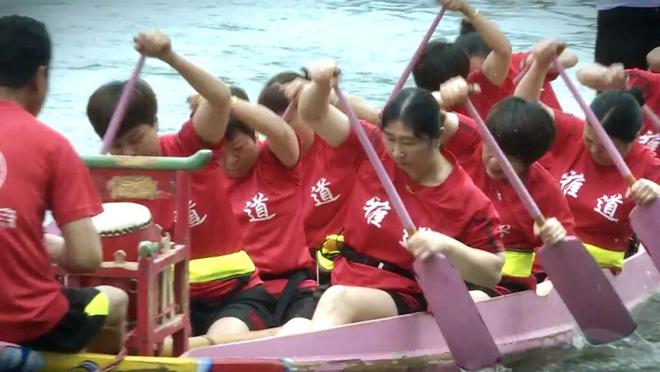 热闹！澄海各地龙舟赛精彩纷呈你来看了吗！！(图4)