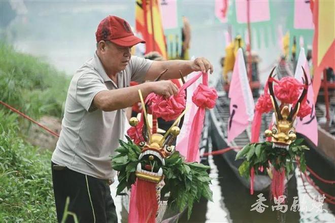 老照片“动起来”了！当年番禺龙舟竞渡原来这样“燃”！(图17)