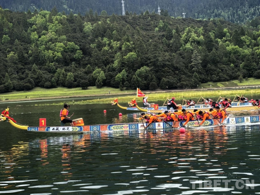 中尼高原龙舟友谊赛：体育竞技盛宴文化交流盛会(图2)