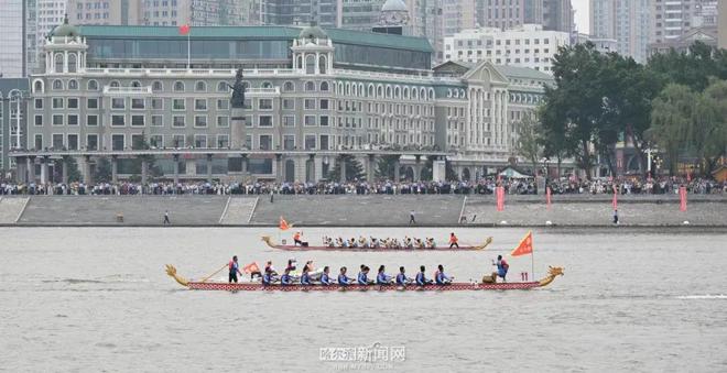 端午龙舟点燃激情夏日｜2025年哈尔滨市职工龙舟比赛活动侧记(图7)