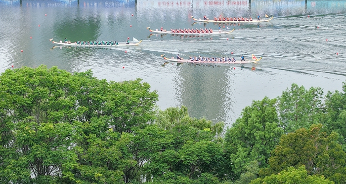2025宿迁端午龙舟赛举行 展示“水润之城”魅力(图1)