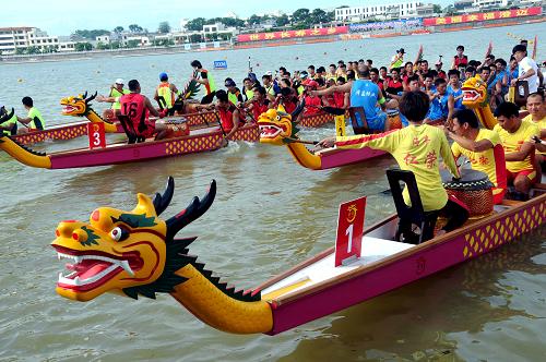 官村乌龙船破千年祖训铸龙舟传奇(图1)
