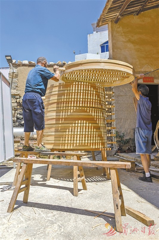 “忠门蒸笼”加紧制作将亮相国庆中秋龙舟·美食文化周活动
