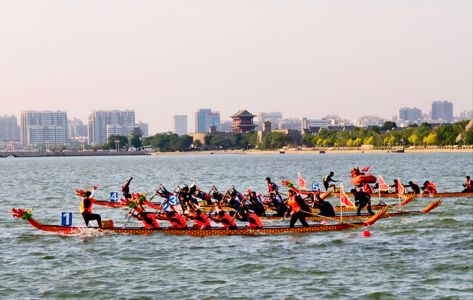 我在汨罗划龙舟⑦丨第13届中国大学生龙舟锦标赛汨罗收官