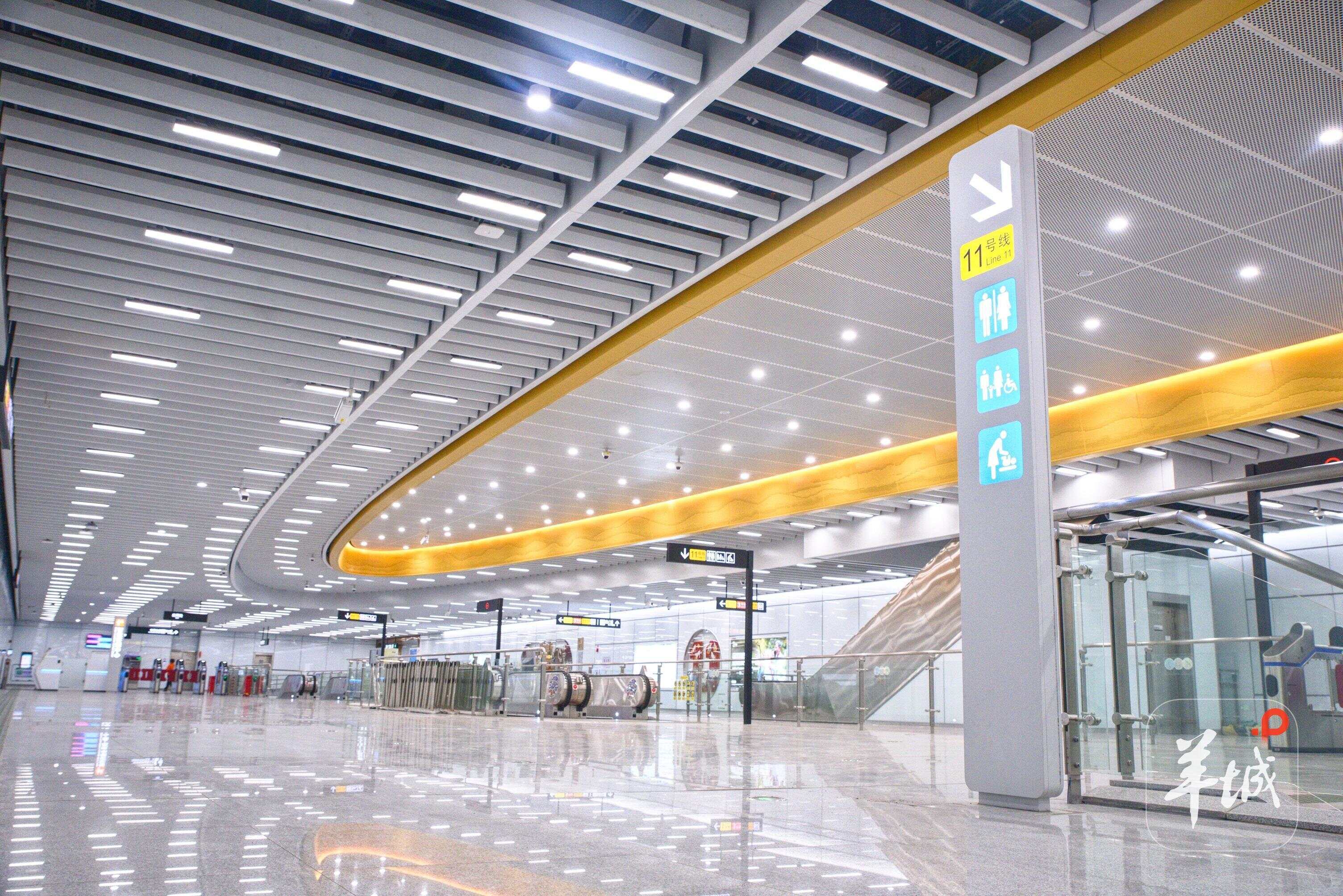 广州2段地铁、3条城际铁路、11号线广州东站明天开通！(图3)