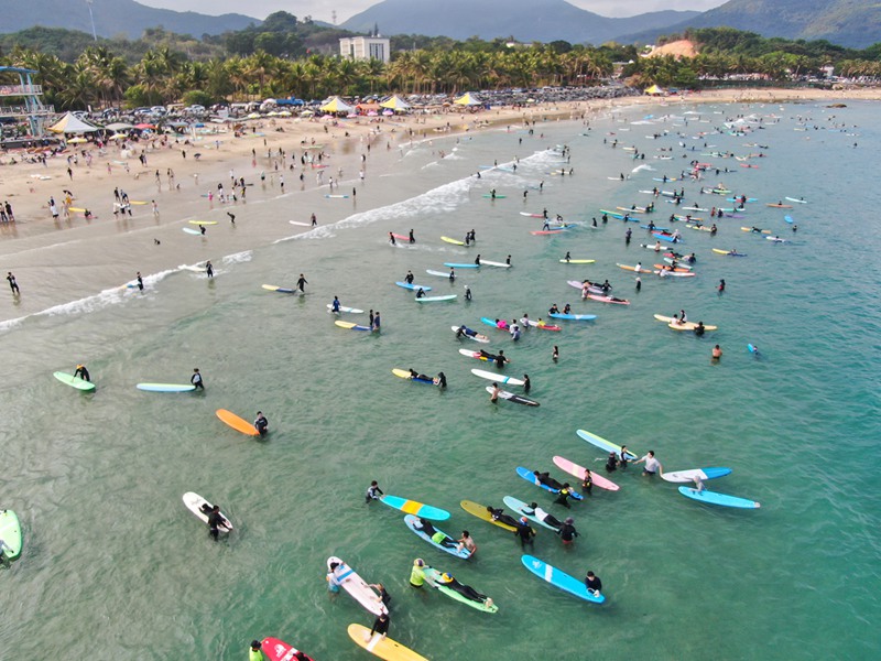 万宁日月湾滨海沿线入选全国首批高质量户外运动目的地建设名单