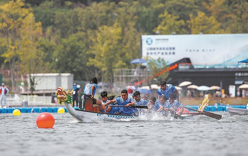 2025仙林大学城龙舟赛开桨羊山湖畔演绎文体旅融合新篇章(图1)