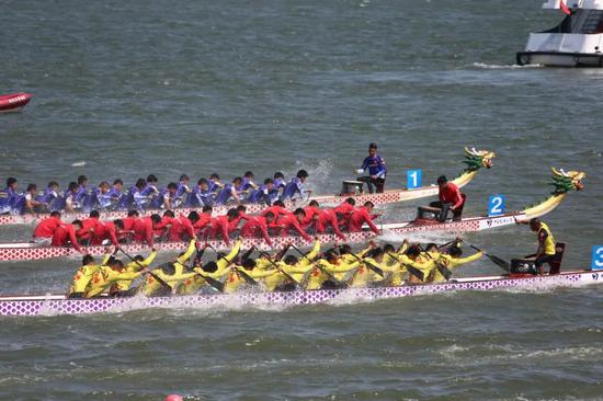 龙腾十五运舟联大湾区！江海龙舟竞渡激活非遗新动能(图1)