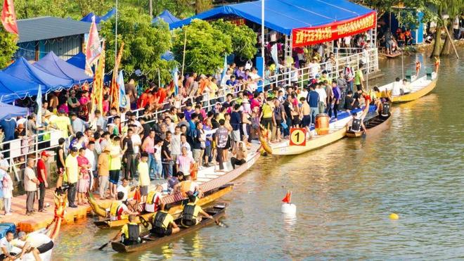 多图直击！大湾区各地龙舟队齐聚江海！！(图8)