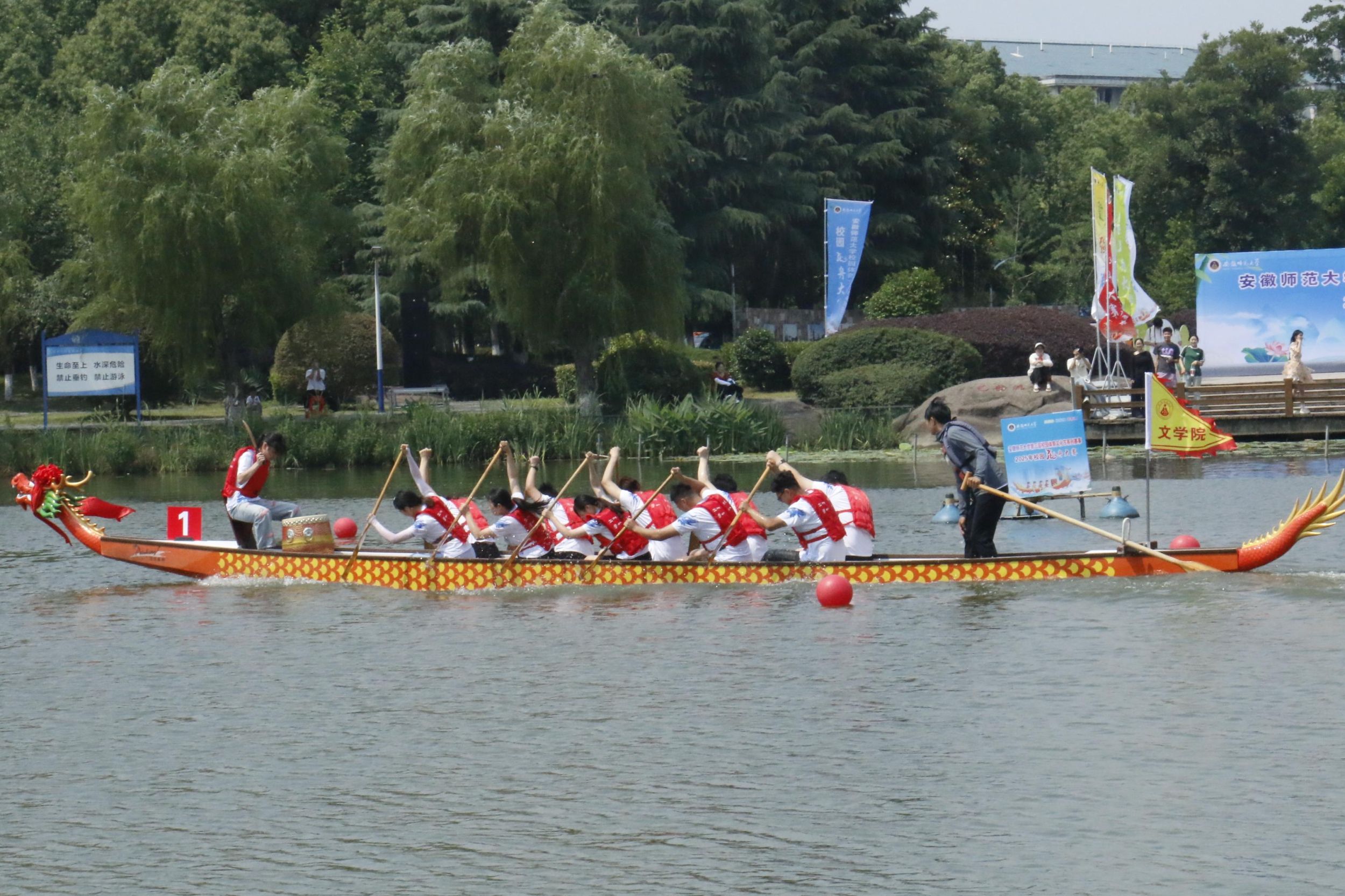 湖南益阳兰溪端午赛双桡龙舟 节味十足