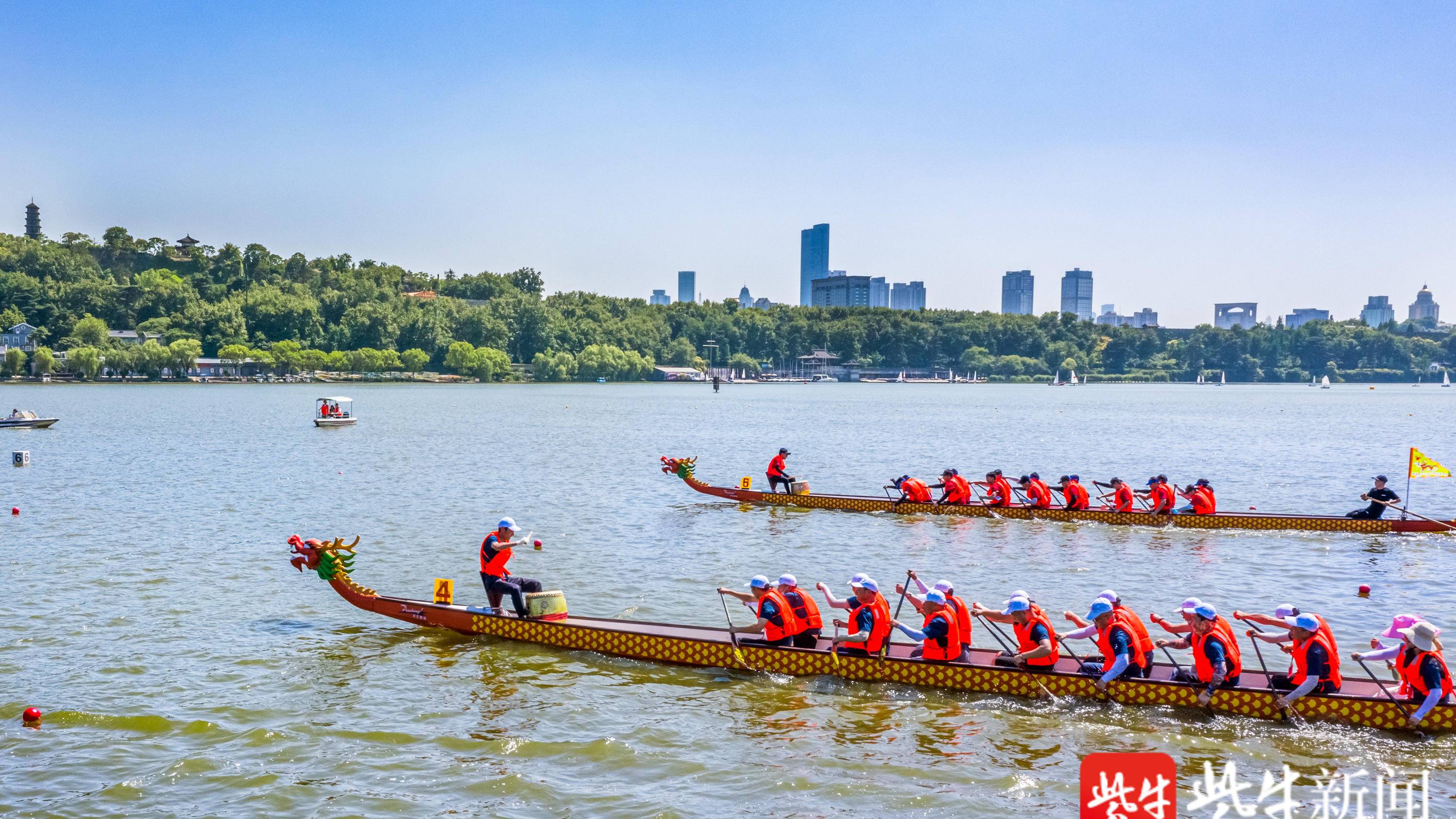 宁夏蛟龙争霸龙舟大赛今天在中卫举办