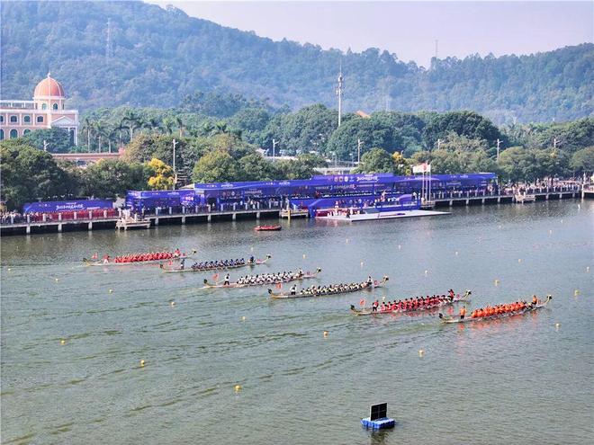 百舸争流、龙王争霸中国体育彩票2025年中国龙舟大奖赛在顺德激情开赛