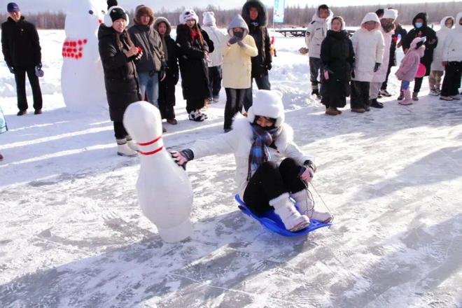 探秘林区冰雪韵 畅享醉美鹤河情——图里河镇冰雪趣味活动精彩启幕(图3)