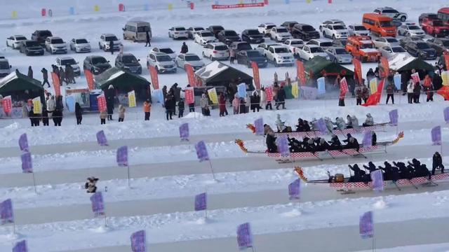 呼玛县第三届极地森林冰雪嘉年华 暨“醉美鹿鼎山·冰雪武侠情”武侠文化周盛大启幕(图3)