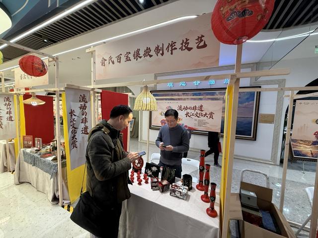 时尚的竹编、精致的古船模型集体亮相“流动的非遗”走进商圈(图6)