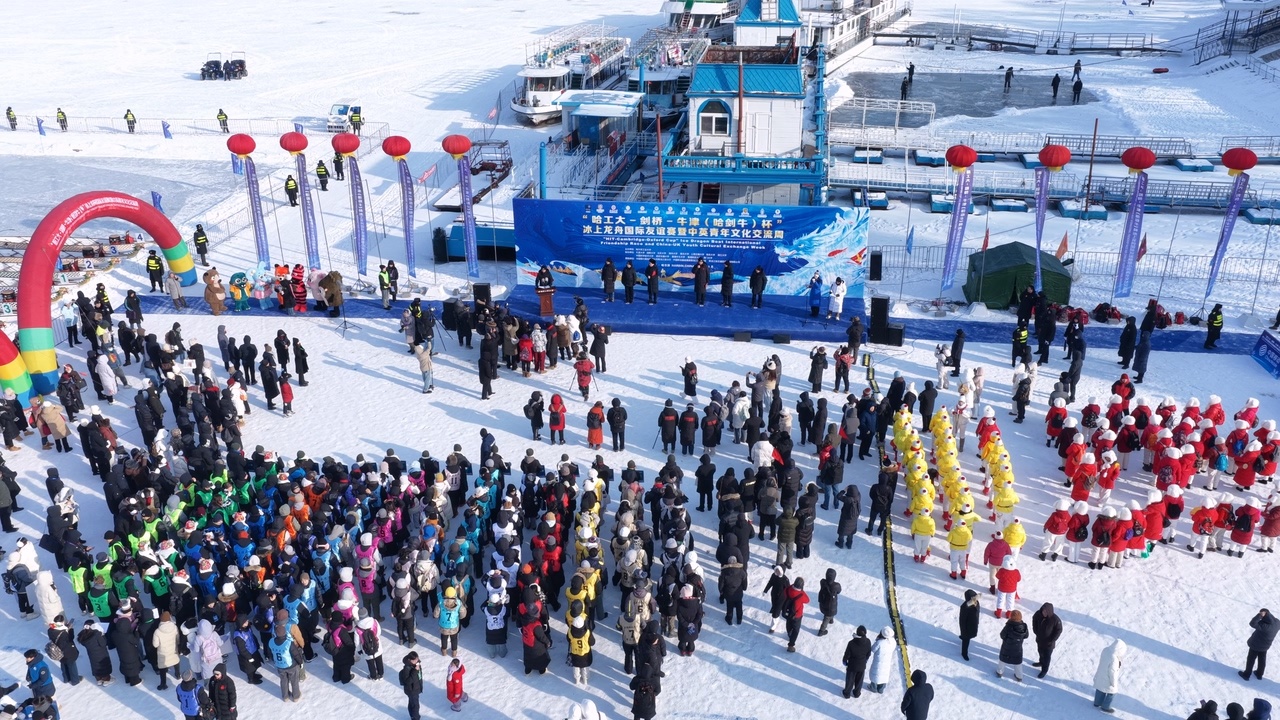 国内外14所顶尖高校齐聚冰城赛龙舟(图1)