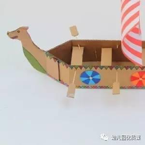 硬纸板龙舟的制作方法(图1)