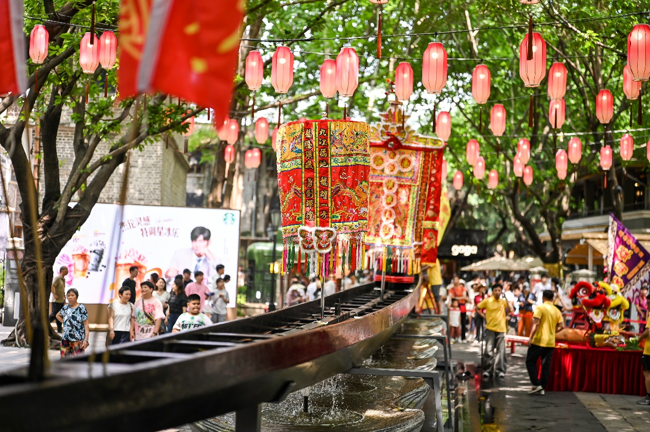 这个端午有得玩！传统龙船从河涌“游”入佛山市中心(图4)