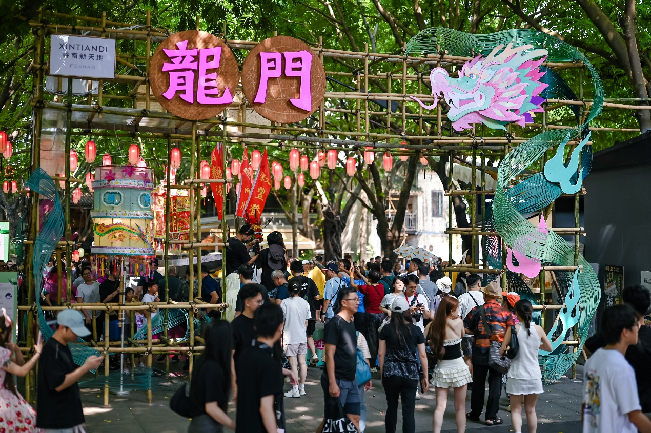 这个端午有得玩！传统龙船从河涌“游”入佛山市中心(图5)