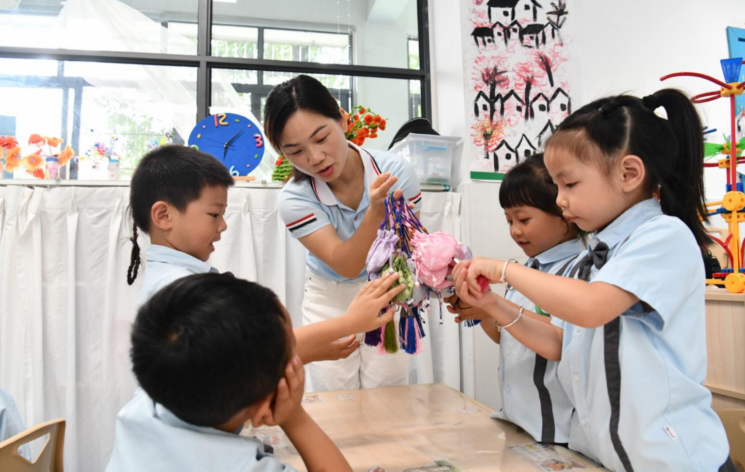 湖南常宁：童心迎端午文化润幼苗(图3)