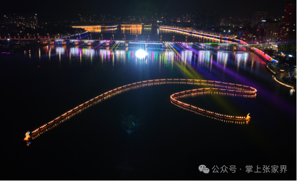 大庸古城澧水夜游邂逅慈利板板龙灯的千年浪漫(图8)