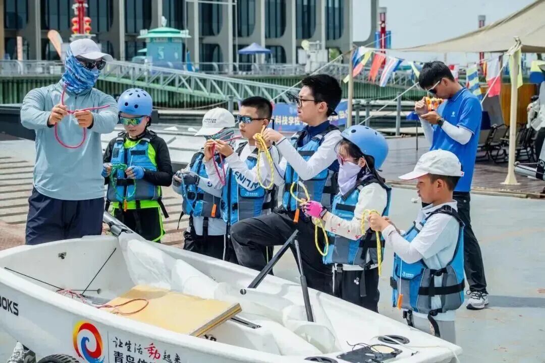 “好运山东”“中国体彩杯”2026山东省帆船运动联赛青少年营地选拔赛开赛(图1)